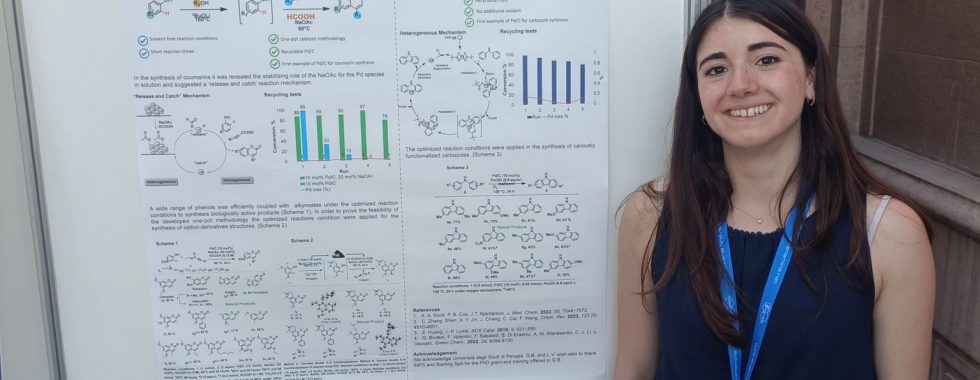 Our PhD student Giulia Brufani won one of the poster presentation awards at ISOS Corbella, Congratulations!! 🏆