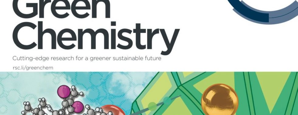 🎉 Great news! 🎉 We are thrilled to announce that our artwork was accepted as the cover of the 13th number of the 26 Volume of Green Chemistry 🎨📰